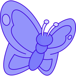 mariposa icono