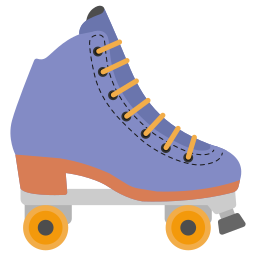 Roller skater icon