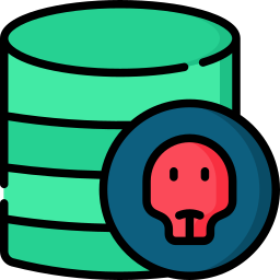 Stealing data icon