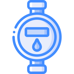 medidor de agua icono