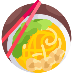 Wonton noodles icon