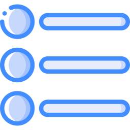 Bullet points icon