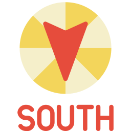 South icon