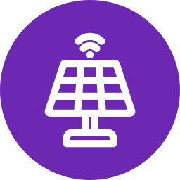 Solar panel icon