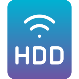 External hard drive icon