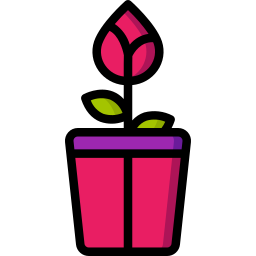 Flower bud icon