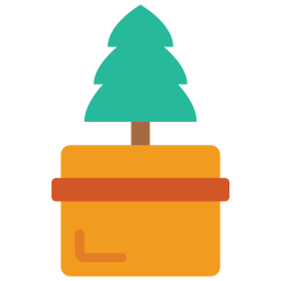 Christmas tree icon