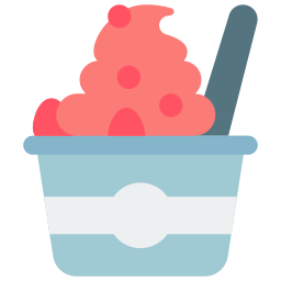 Frozen yogurt icon