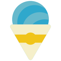 Snow cone icon