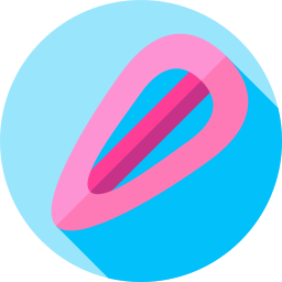 Hair clip icon