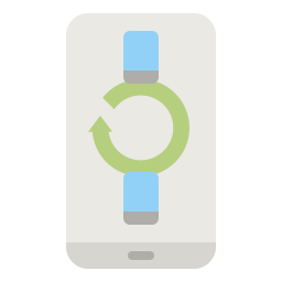 mobile synchronisierung icon