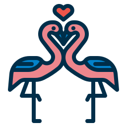 flamingi ikona