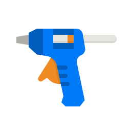 Glue gun icon