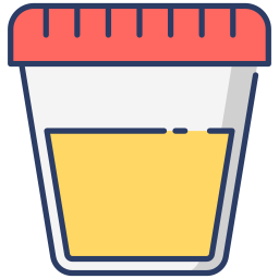 Urine sample icon