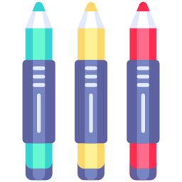 Color pencils icon