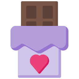 barre de chocolat Icône