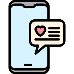 Love message icon