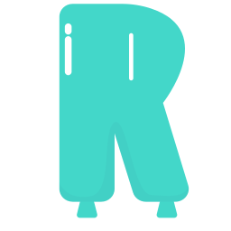Letter r icon