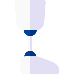 bioniczna noga ikona