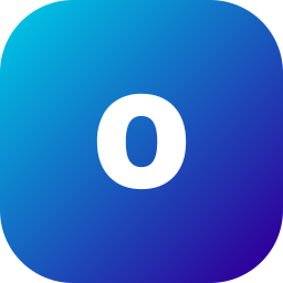 文字o icon