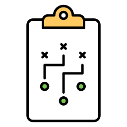 Game planning icon