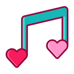 로맨틱 음악 icon