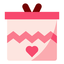 caja de regalo icono