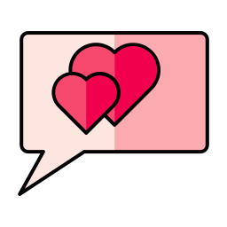 Love message icon