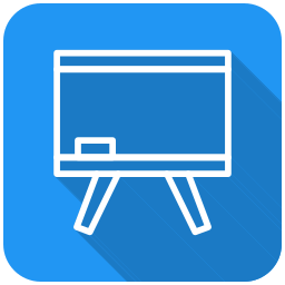 Chalkboard icon