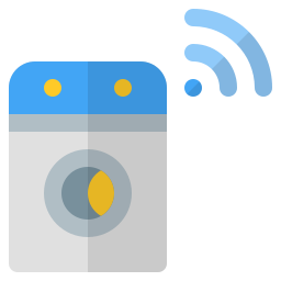 Smart washing machine icon