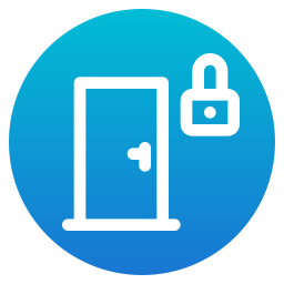 Smart door icon