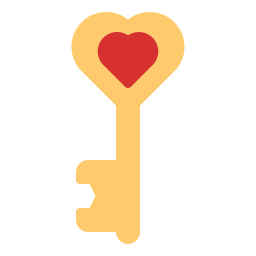 Love key icon