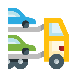 Shipping truck icon