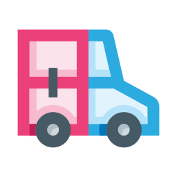 Delivery van icon