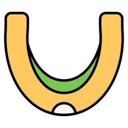 escudo de goma Ícone