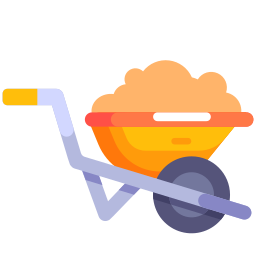 Wheelbarrow icon