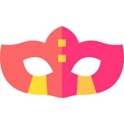 Carnival mask icon