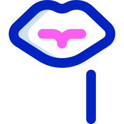 Lip mask icon