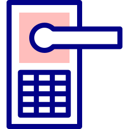 Smart door icon