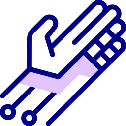 bionische hand icon