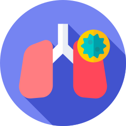 Lung cancer icon