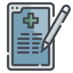 Medical report icon