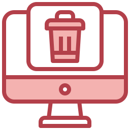 Trash bin icon