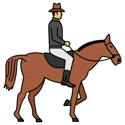 Équitation Icône