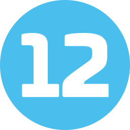 twaalf icoon