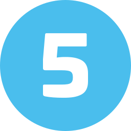 pięć ikona