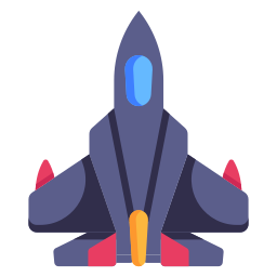 Jet plane icon