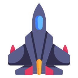 düsenflugzeug icon
