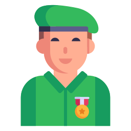 soldado icono