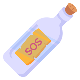 Message in a bottle icon